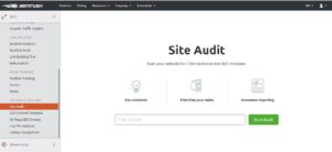 semrush site audit tools