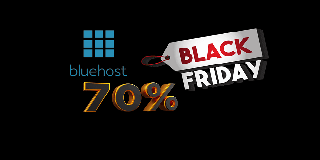 Bluehost Black Friday Deals 2022 | Up to 75% Off on All Plans