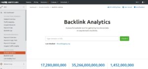semrush backlinks analysis tools