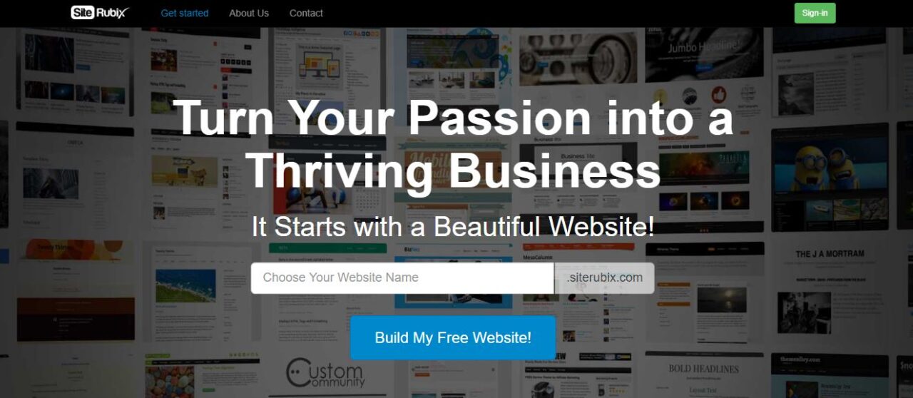 SiteRubix Website Builder