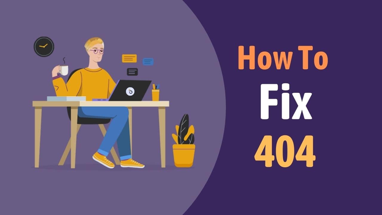 how to fix 404 error